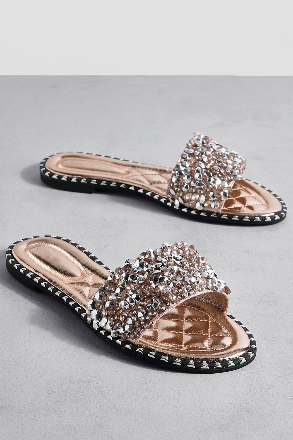 Studded cheap mule sandals